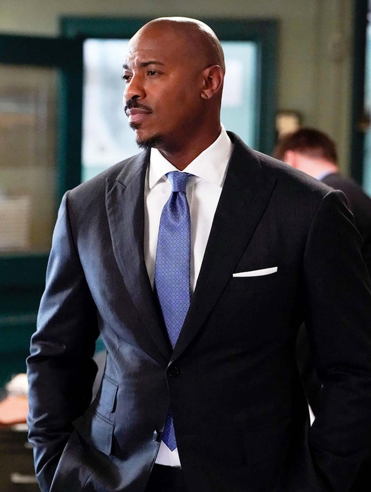 Mehcad Brooks as Det. Jalen Shaw in 