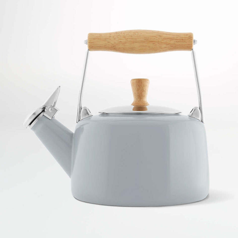 <p><a href="https://go.redirectingat.com?id=74968X1596630&url=https%3A%2F%2Fwww.crateandbarrel.com%2Fchantal-sven-fog-grey-tea-kettle-with-wood-handle%2Fs193599&sref=https%3A%2F%2Fwww.housebeautiful.com%2Fentertaining%2Fholidays-celebrations%2Fg34417015%2Fpractical-gifts%2F" rel="nofollow noopener" target="_blank" data-ylk="slk:Shop Now;elm:context_link;itc:0;sec:content-canvas" class="link ">Shop Now</a></p><p>Sven Fog Grey Tea Kettle </p><p>crateandbarrel.com</p><p>$59.95</p><span class="copyright">Crate & Barrel</span>