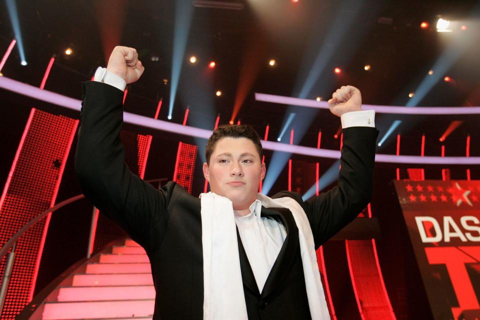 Er trägt einen ganz besonderen Titel: Ricardo Marinello darf sich als erster Show-Sieger bis heute als das erste "Supertalent" Deutschlands bezeichnen. Geholfen hat ihm das bislang aber zunächst wenig ... (Bild: Ralph Orlowski/Getty Images)