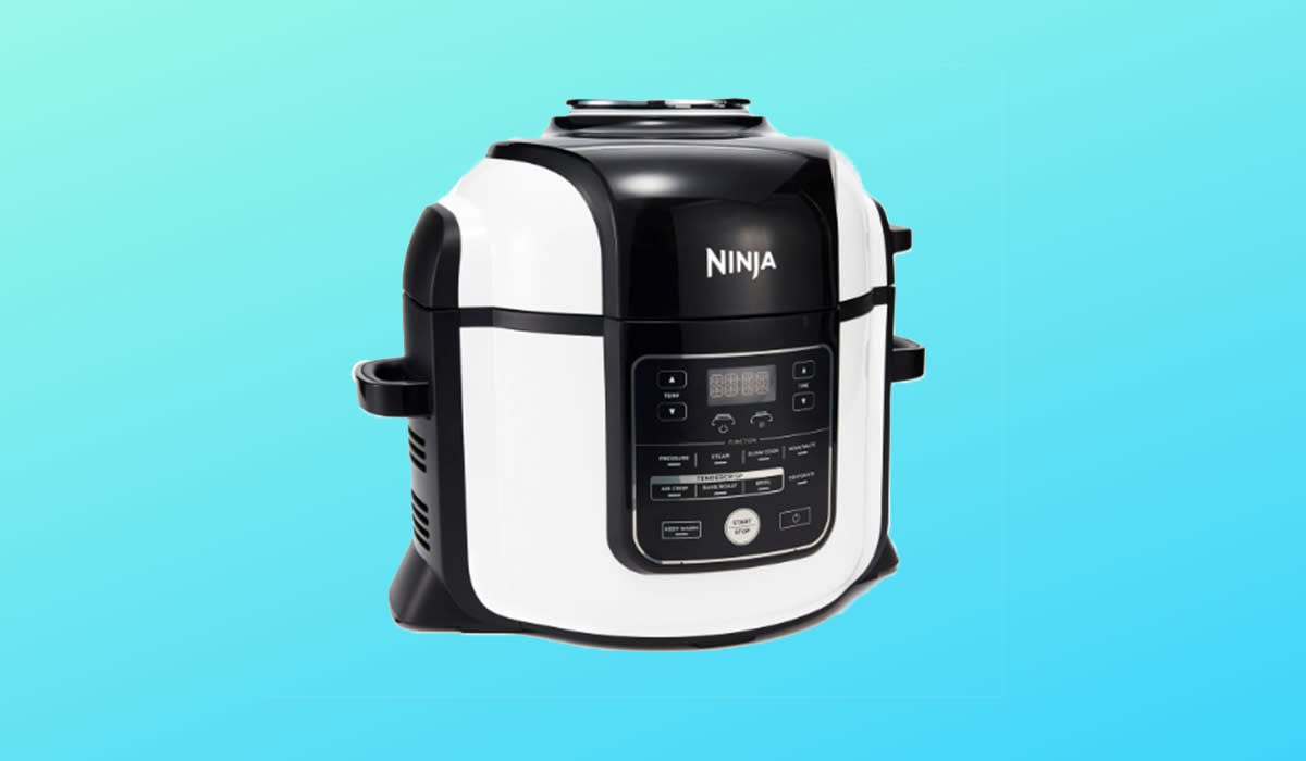 White Ninja Foodi pressure cooker and air fryer