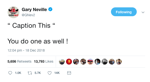 Prominent football commentator – and former United man – Gary Neville had his say on the post