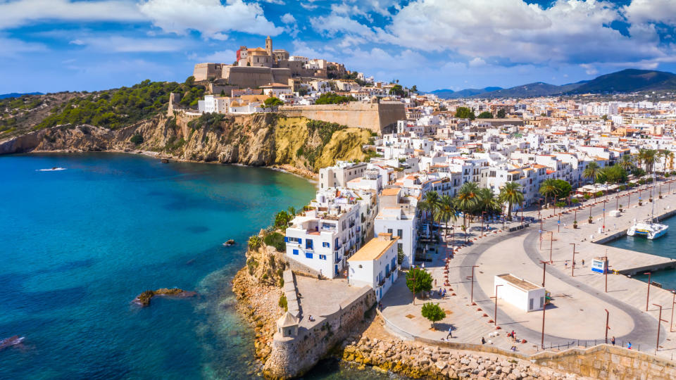 The Ibiza citadel (Dalt Vila) is built around the castle