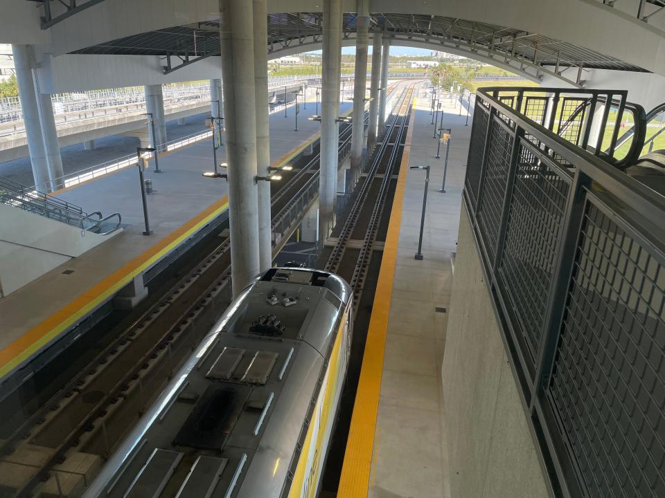 A Brightline ride from West Palm Beach to Orlando and back showed a different perspective of the Treasure Coast on Wednesday, Oct. 18, 2023.