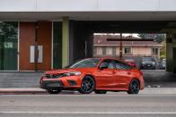 <p>The 2022 Honda Civic Si is arguably the sweet spot in the brand's small-car line, with a near-perfect ratio of performance and daily-driver traits. We even named it to <a href="https://www.caranddriver.com/features/a38873223/2022-editors-choice/" rel="nofollow noopener" target="_blank" data-ylk="slk:our Editors' Choice list;elm:context_link;itc:0;sec:content-canvas" class="link ">our Editors' Choice list</a>. Since the <a href="https://www.caranddriver.com/honda/civic" rel="nofollow noopener" target="_blank" data-ylk="slk:regular Honda Civic;elm:context_link;itc:0;sec:content-canvas" class="link ">regular Honda Civic</a> it's based on was just <a href="https://www.caranddriver.com/news/a36232826/2022-honda-civic-sedan-specs/" rel="nofollow noopener" target="_blank" data-ylk="slk:transformed for a new generation;elm:context_link;itc:0;sec:content-canvas" class="link ">transformed for a new generation</a>, the Si benefits from the same improvements to its interior space and roster of features. A specially tuned chassis and punchy turbo-four engine give the Civic Si the performance to compete with sport compacts such as the <a href="https://www.caranddriver.com/subaru/wrx" rel="nofollow noopener" target="_blank" data-ylk="slk:Subaru WRX;elm:context_link;itc:0;sec:content-canvas" class="link ">Subaru WRX</a> and <a href="https://www.caranddriver.com/volkswagen/golf-gti" rel="nofollow noopener" target="_blank" data-ylk="slk:VW Golf GTI;elm:context_link;itc:0;sec:content-canvas" class="link ">VW Golf GTI</a>, both of which were also recently redesigned. Plus, the Civic's sub-$30,000 price tag helps it deliver on value. The 2022 Civic Si sedan will continue to only offer a manual transmission and front-wheel drive, and its fun-to-drive nature carries on, too.</p><p><a class="link " href="https://www.caranddriver.com/honda/civic-si" rel="nofollow noopener" target="_blank" data-ylk="slk:Review, Pricing, and Specs;elm:context_link;itc:0;sec:content-canvas">Review, Pricing, and Specs</a></p>