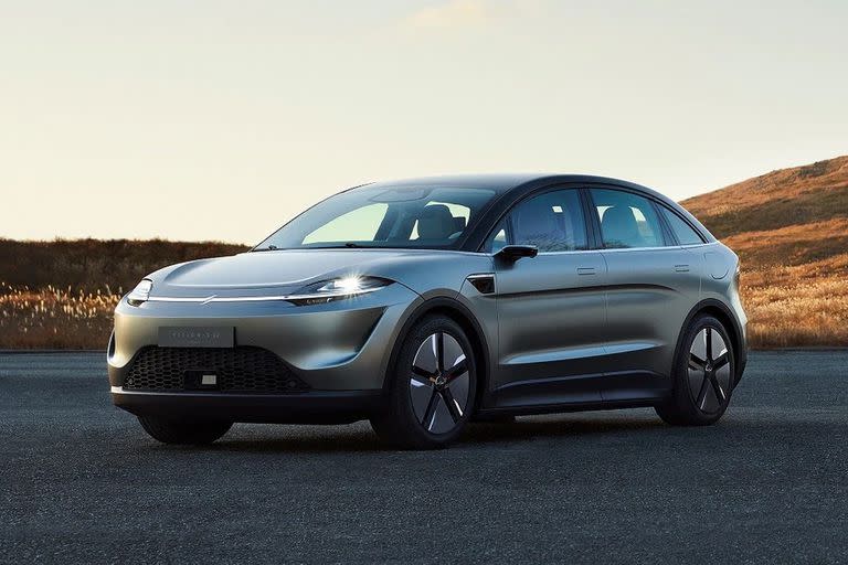 Este es el SUV Vision-S 02, el segundo vehículo eléctrico anunciado por Sony en la feria CES 2022