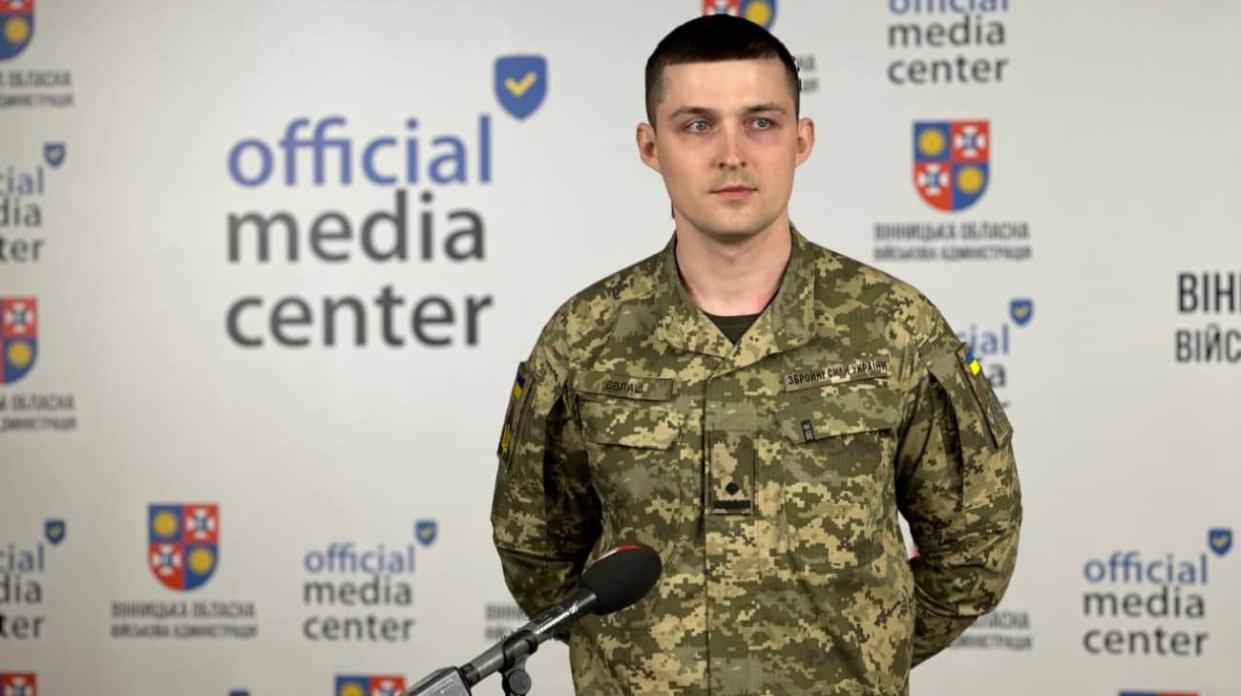 Illia Yevlash, spokesman for the Air Force of Armed Forces of Ukraine. Photo: MEDIA Center UA