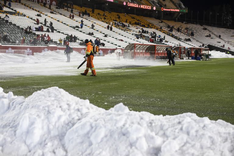 En Edmonton, Alberta, el clima fue determinante