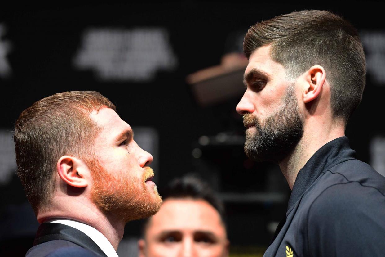 Fielding and Canelo meet in one of boxing's great arenas: Getty Images