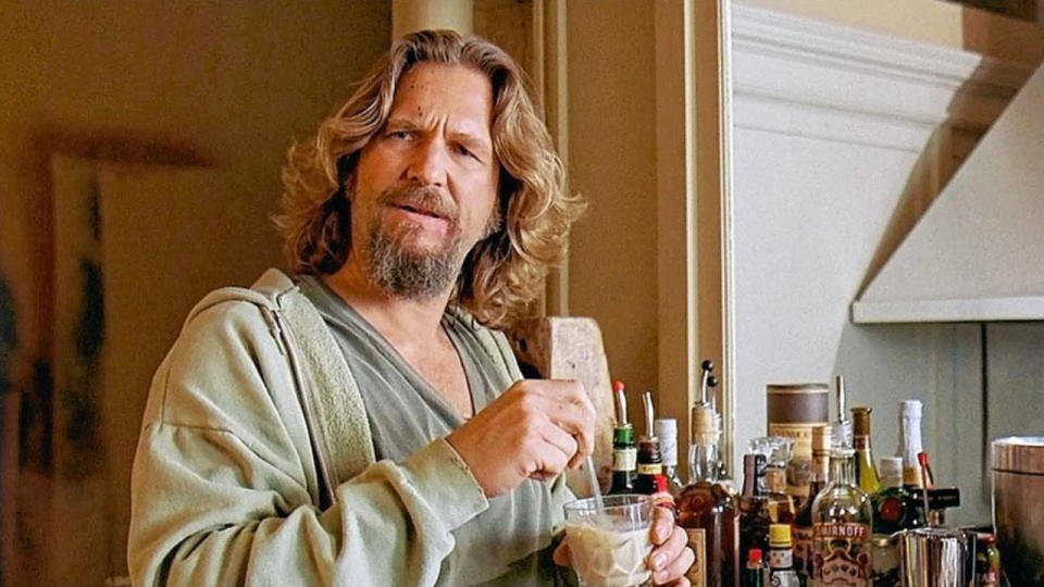 Jeff Bridges as The Dude in The Big Lebowski