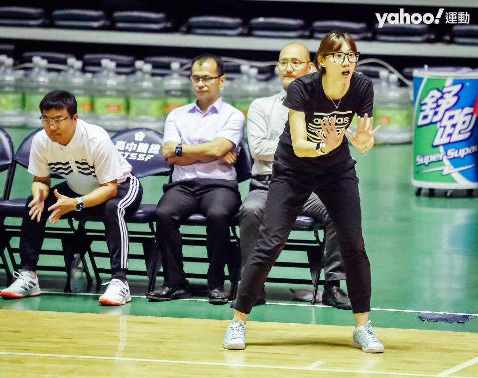 <p>南湖高中教練孫韻筌。（圖片來源：HJ Sports）</p> 