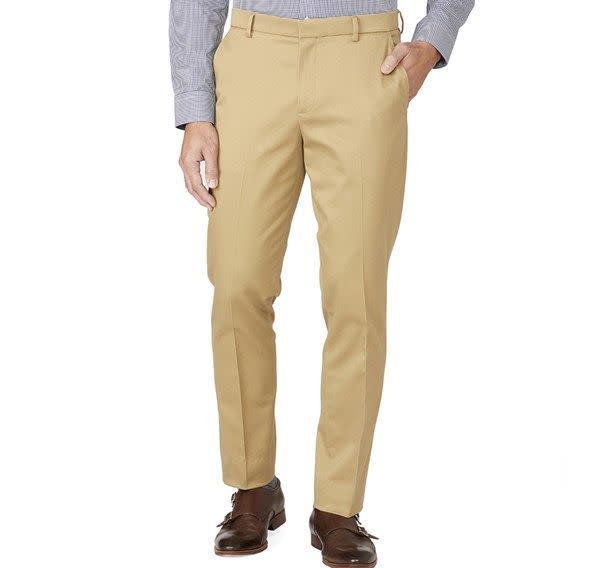 Stretch Cotton Sandstone Pants