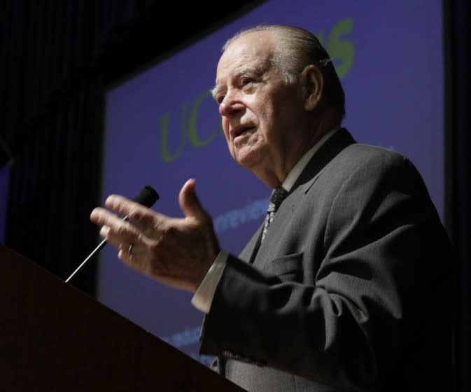 Retired California Supreme Court Justice Cruz Reynoso, in 2012.