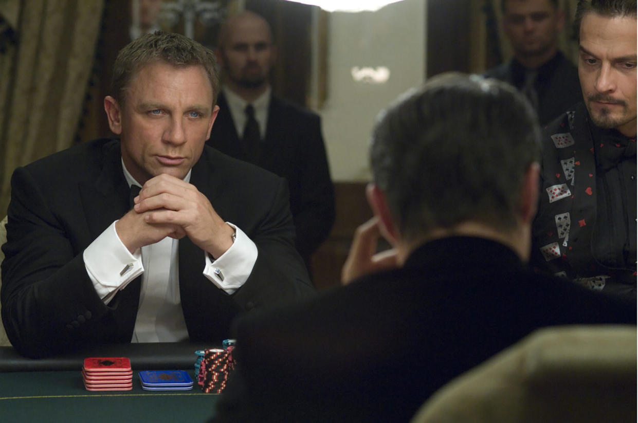  Daniel Craig in Casino Royale. 