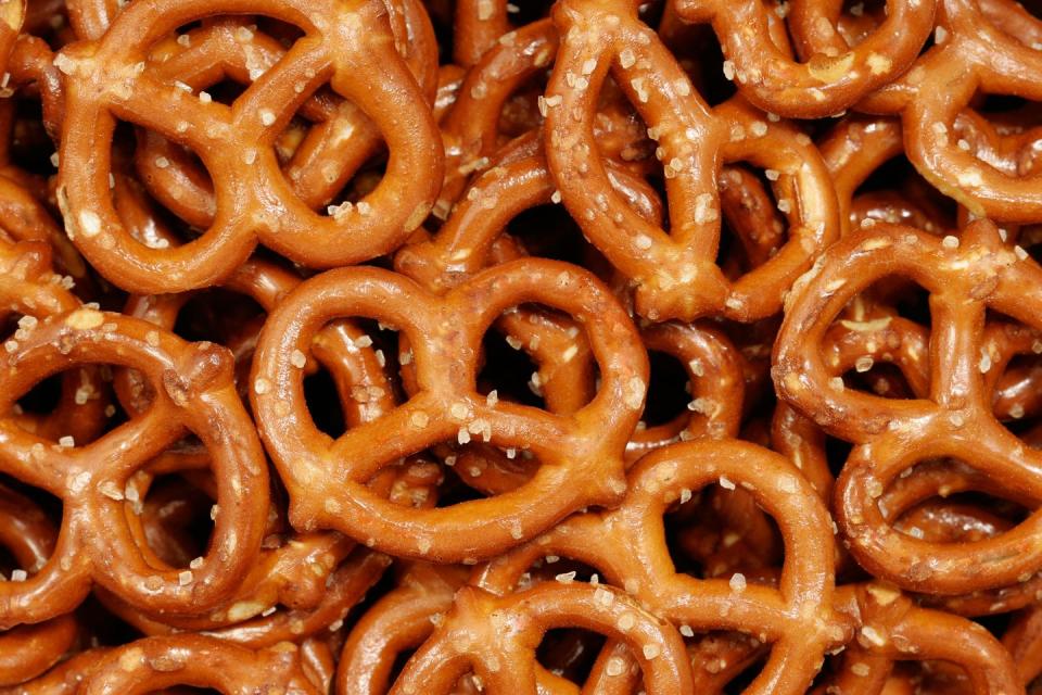 4) Pretzels