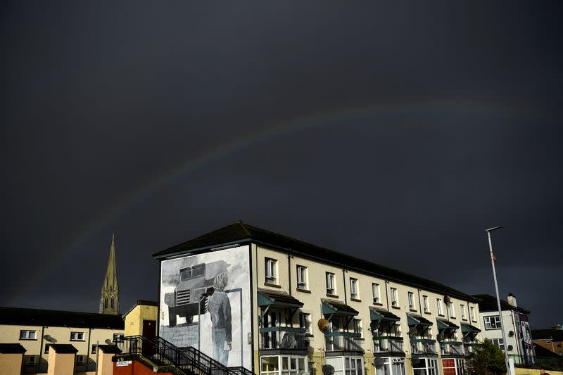 50th anniversary of the "Bloody Sunday" shootings, in Londonderry