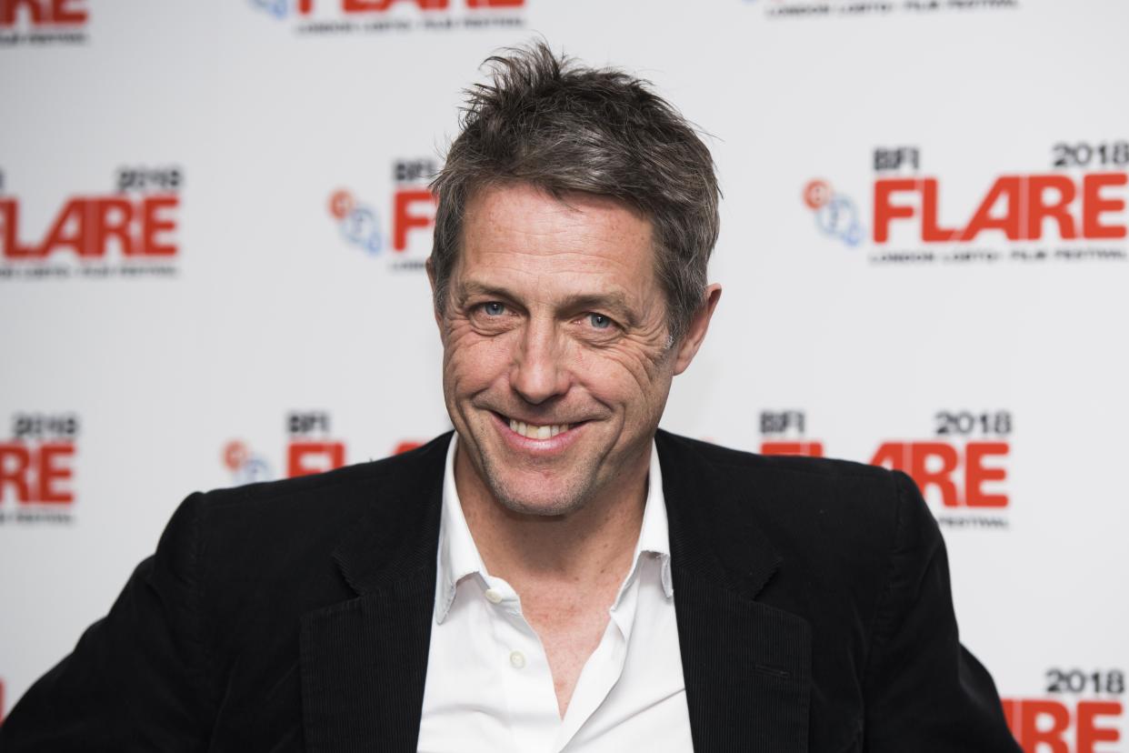 Hugh Grant attends the 30th Anniversary Screening of Maurice at the BFI Southbank, London. Picture date: 26th March 2018. Photo credit should read: David Jensen/ EMPICS Entertainment