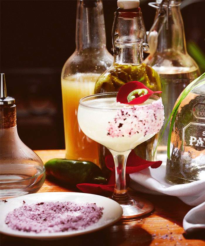 Spicy “Rosa Picante” Margarita Recipe