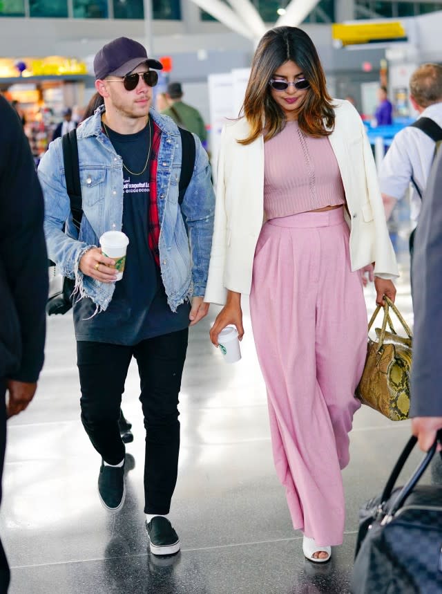 The 'Quantico' actress is out and about with new beau Nick Jonas in the most stylish looks.