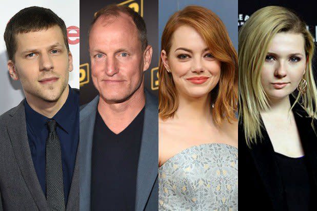 Zombieland' Stars Emma Stone, Woody Harrelson Reunite for Sequel