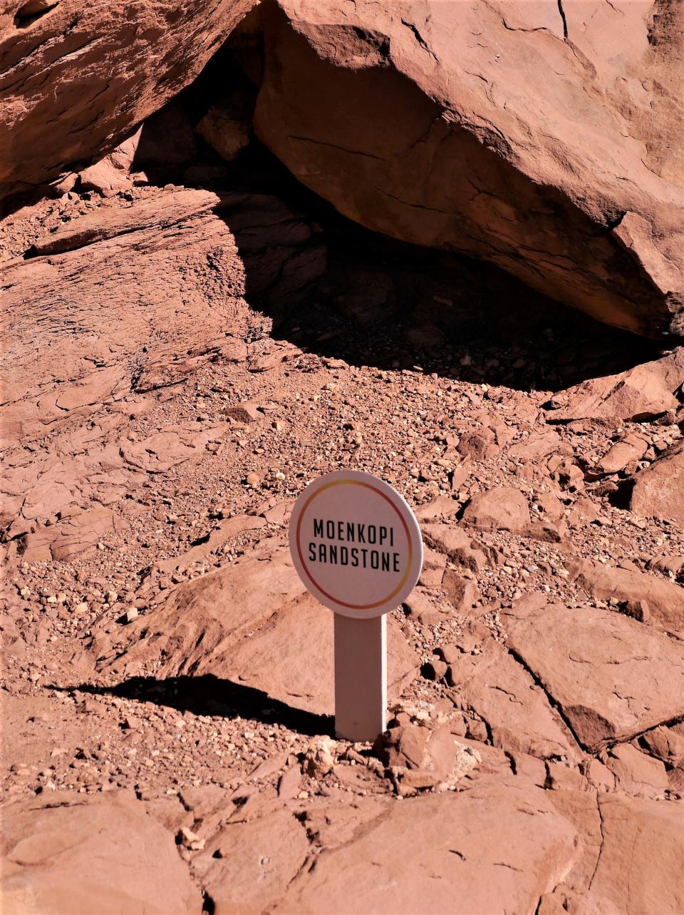 What a great portion of the crater is made up of at Destination Meteor Crater, Arizona.