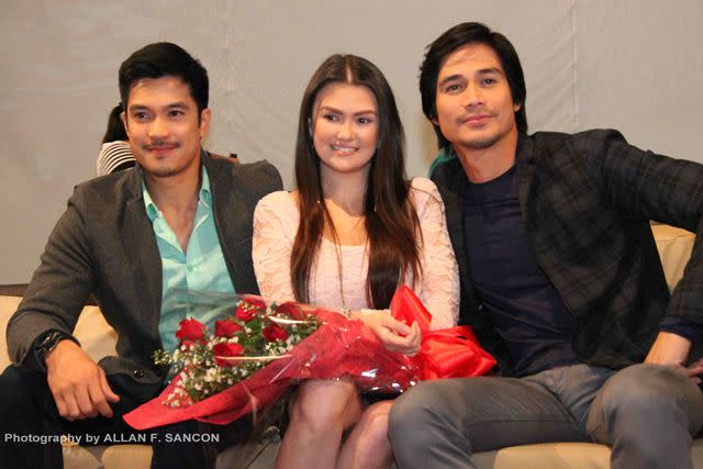 Diether Ocampo, Angelica Panganiban and Piolo Pascual
