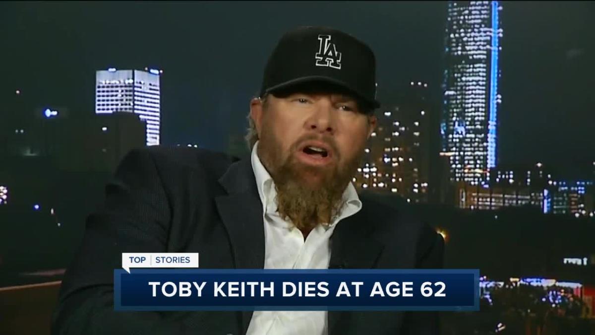 Country singer Toby Keith dies at 62 after battle with stomach cancer