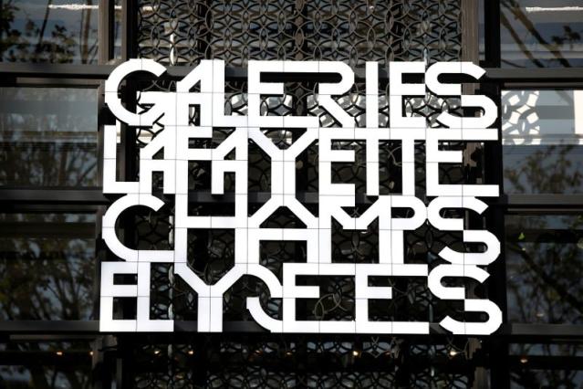 Galeries Lafayette Champs-Élysées Store Traffic Slows Amid