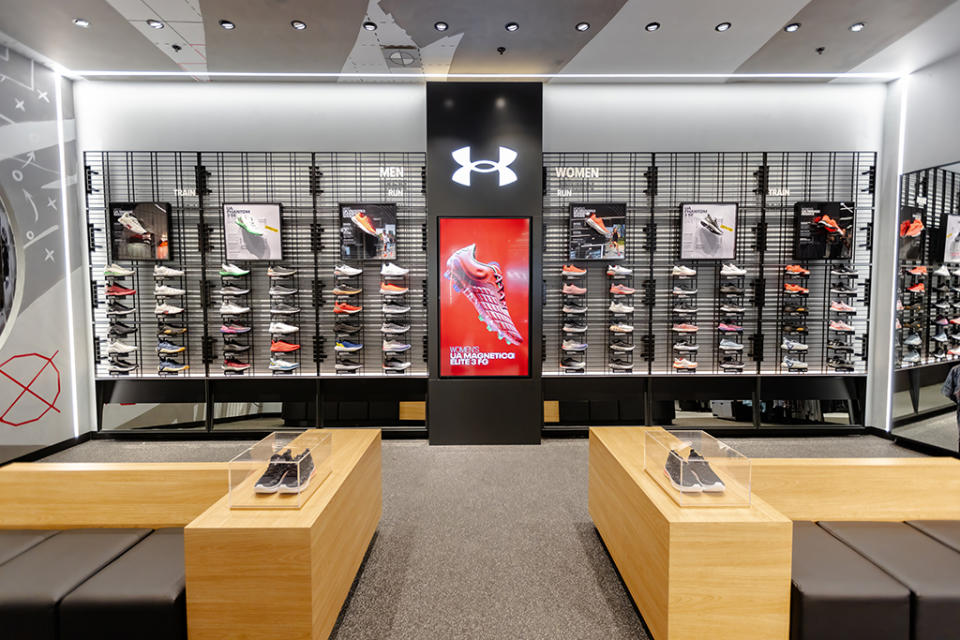 Under Armour, Oxford Street, London, store