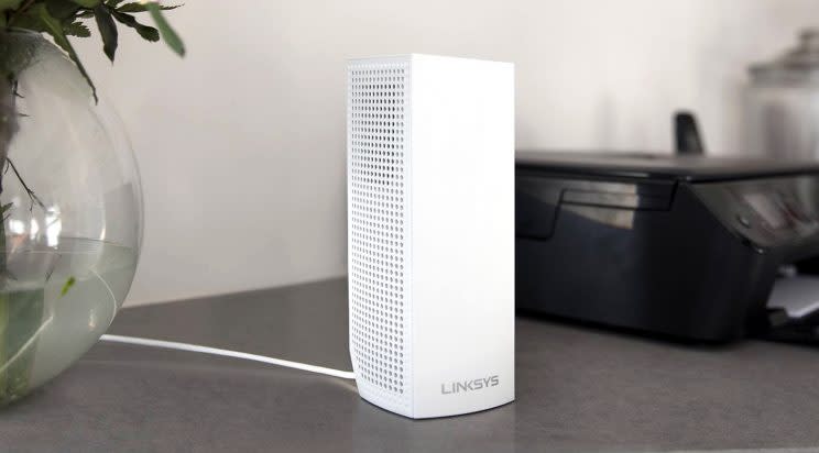 Air freshener or mesh WiFi router? You decide.