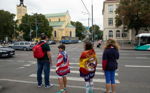 Madrid folk in Estonia - Credit: AP