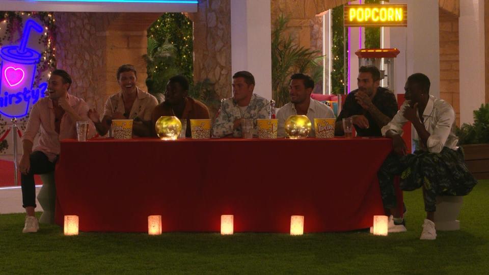 The boys watched the movie night challenge (ITV)