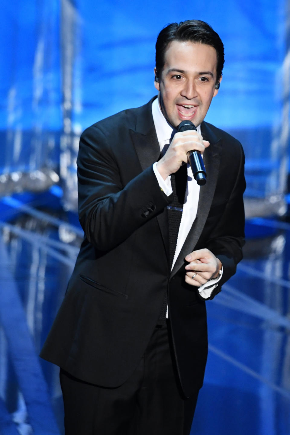 Lin-Manuel Miranda performs onstage during the 89th Annual Academy Awards at Hollywood &amp; Highland Center on Feb. 26, 2017 in Hollywood, California.&nbsp;