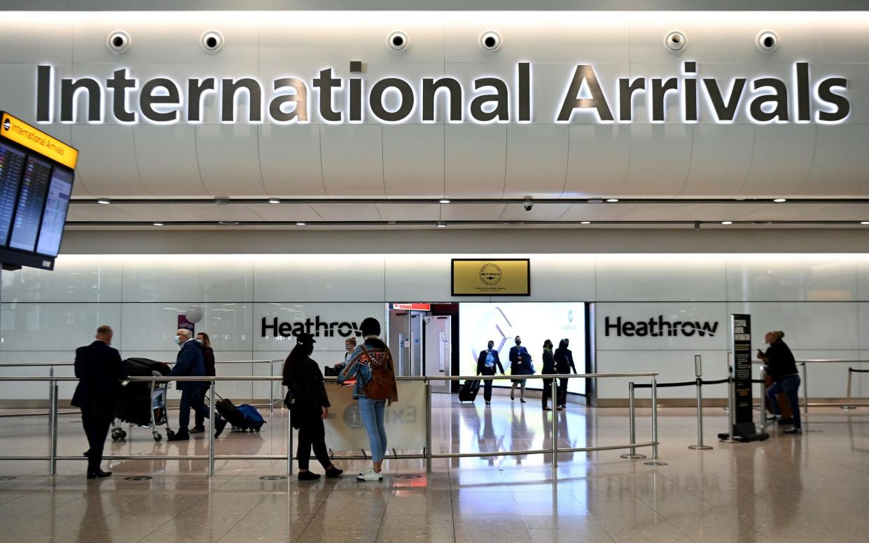 Most of Europe is likely to be given 'amber' status, requiring 10-day home quarantine and PCR tests when travellers return to the UK - Andy Rain/EPA-EFE/Shutterstock