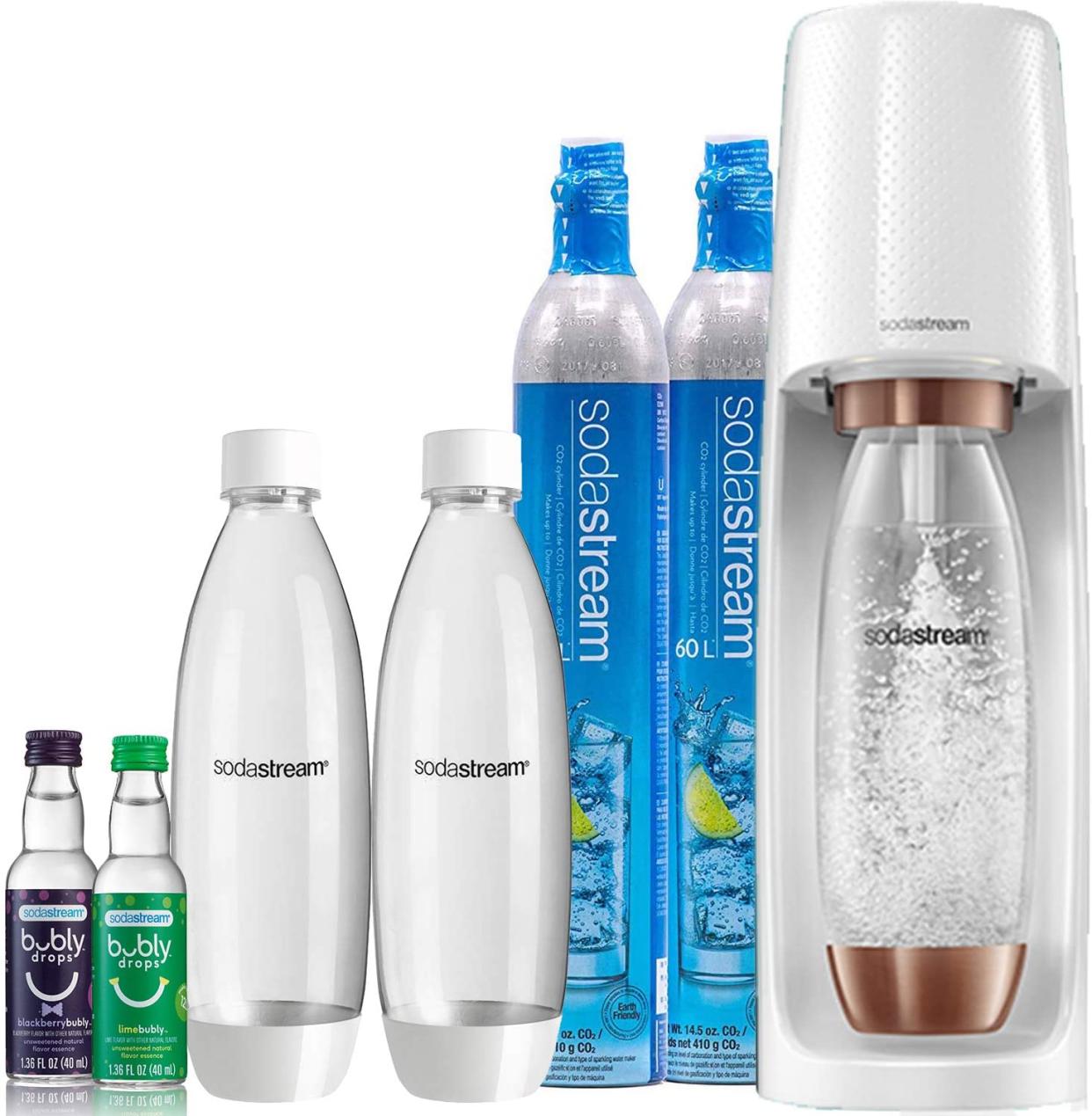 SodaStream Fizzi Sparkling Water Maker Bundle