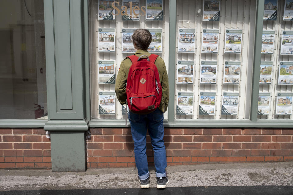 Expensive borrowing costs and home prices have curbed buyer demand this season. (Mike Kemp/In Pictures via Getty Images)