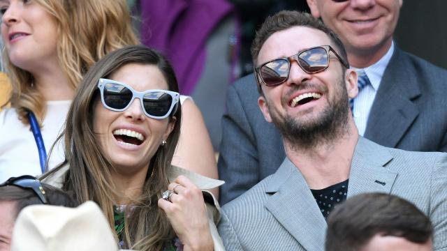 Jessica Biel puts on a chic display alongside husband Justin