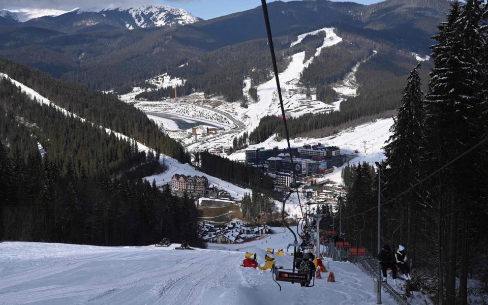 Bukovel has 68km of pistes spread over five mountains and some 19 lifts - getty