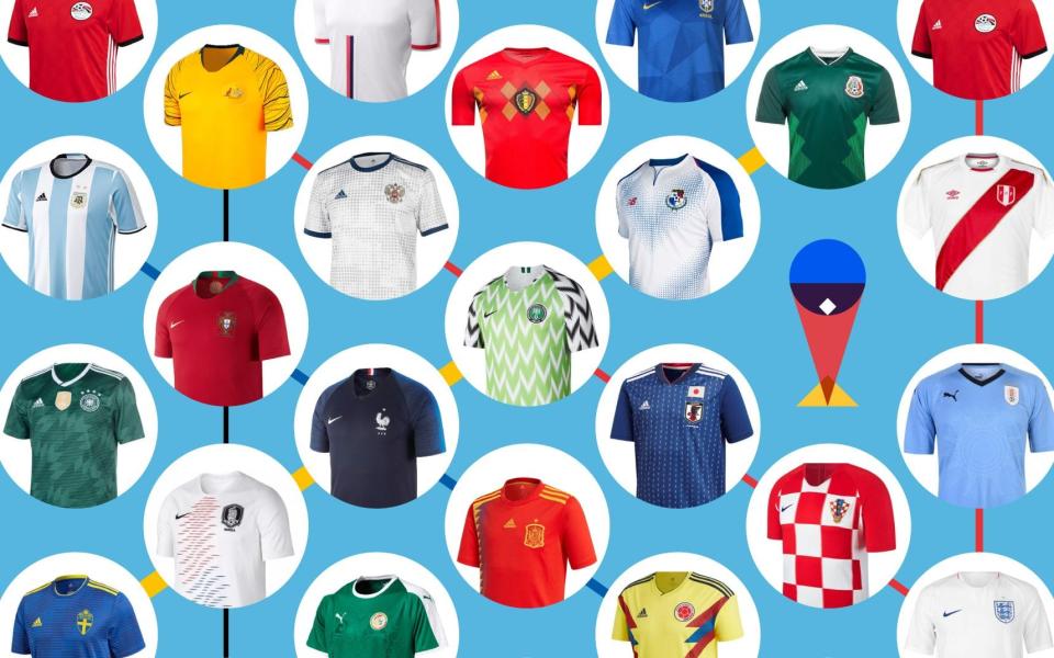 Thirty-two teams, 64 World Cup kits - and here's our verdict on each