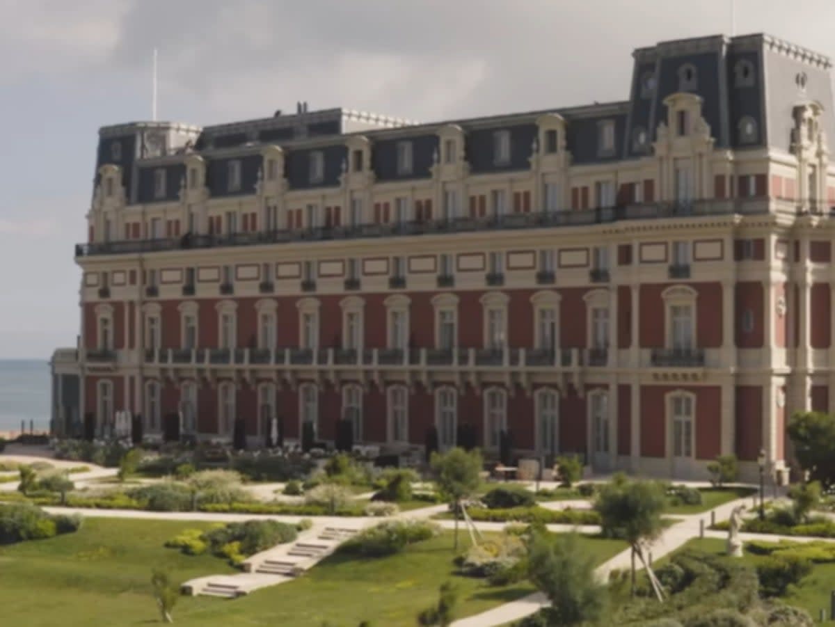 Hotel du Palais, a five-star hotel is situated in southwestern France  (Screengrab/hyatt.com)