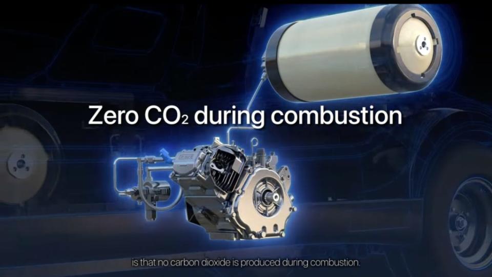 Yamaha的氫能源技術主要構築在既有汽油車款上，經過改裝後改燃燒氫氣來達成零碳排目標。(圖片來源/ Yamaha)