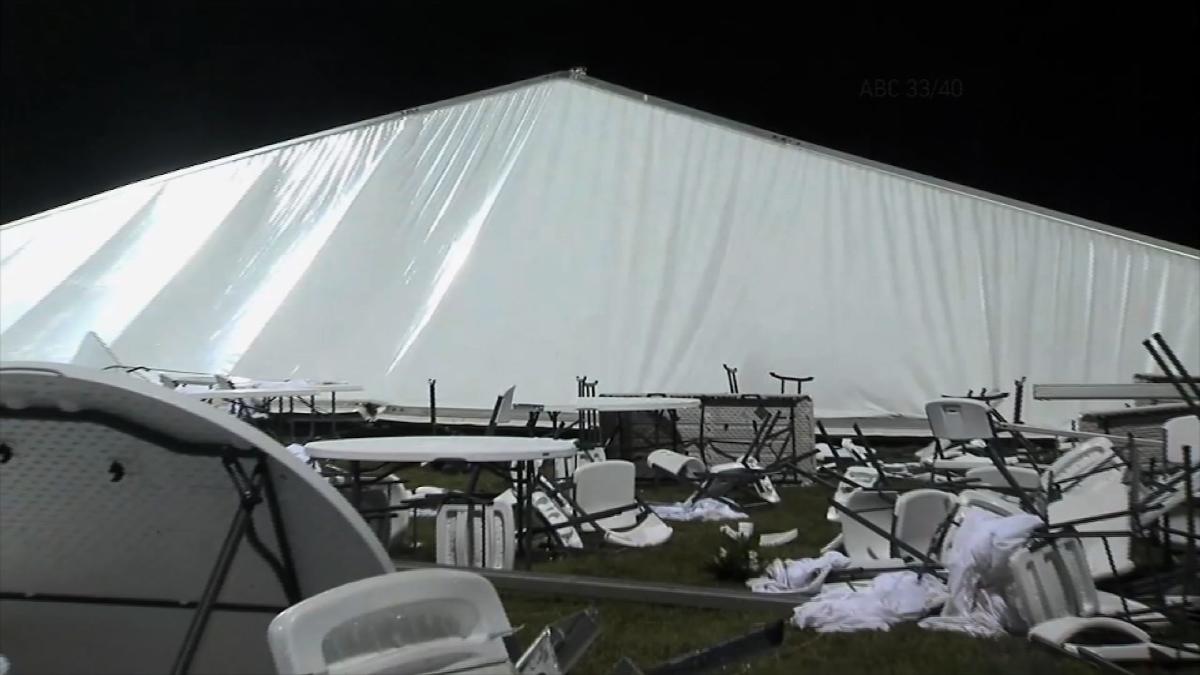 12 Hospitalized After Alabama Tent Collapse