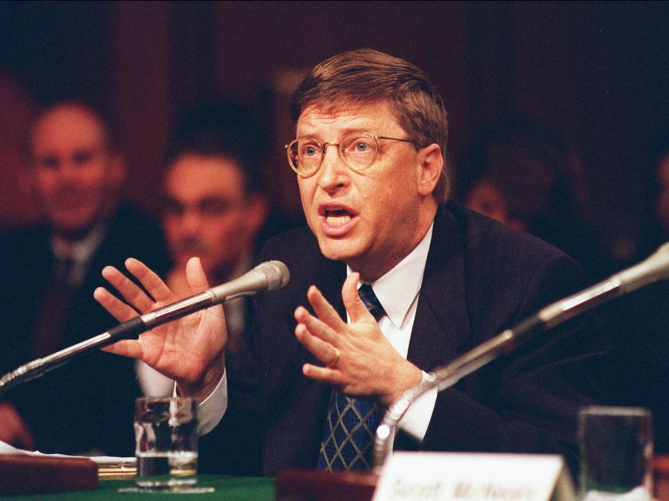 bill gates microsoft antitrust