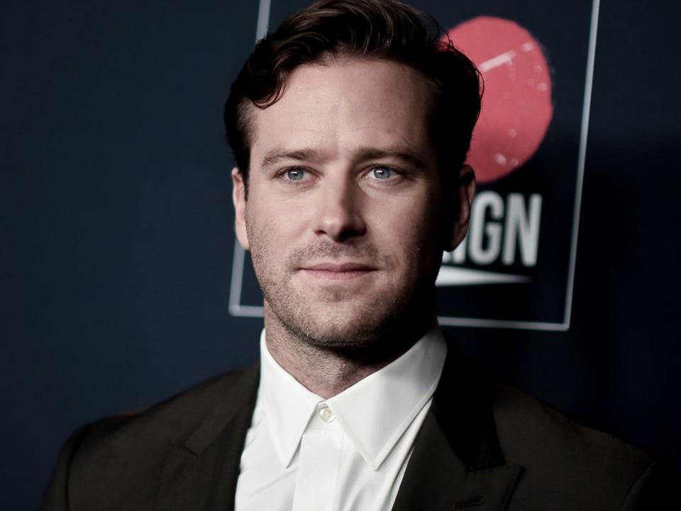 armie hammer november 2019