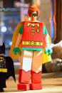 <p>Holy Halloween Heist, Batman! Justin Timberlake donned a Lego Robin costume out and about in New York City for the holiday in 2018.</p>