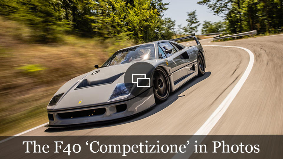 The 1989 Ferrari F40 "Competizione” in Photos