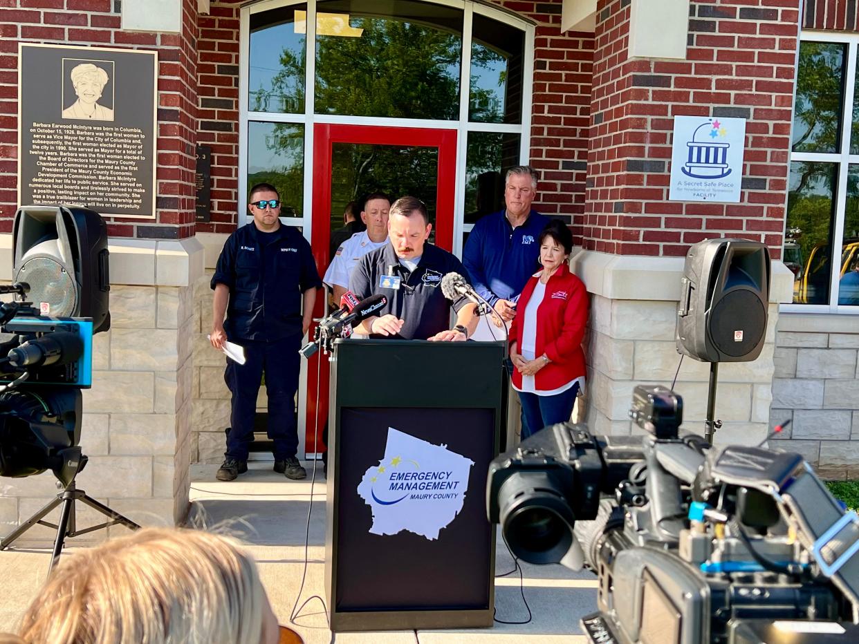Maury County Office of Emergency Management Director Jeff Hardy provides an update on this week's tornado cleanup efforts, which is now seeking additional volunteers and contractors.