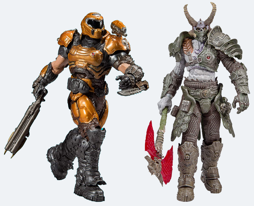 Si eres fan de <em>DOOM</em>, estas figuras no pueden faltar en tu colección