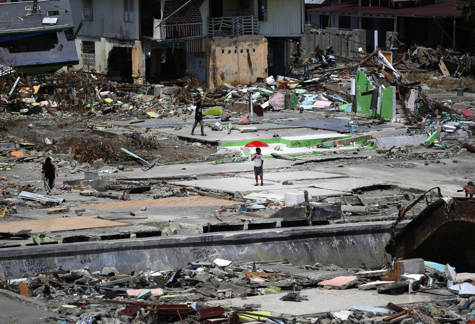 Sulawesi, Indonesia — after the earthquake and tsunami