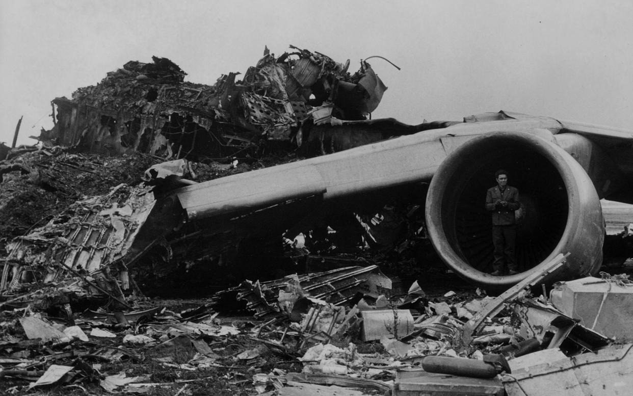 Five hundred and eighty-three people were killed in what remains the biggest air disaster in history - This content is subject to copyright.