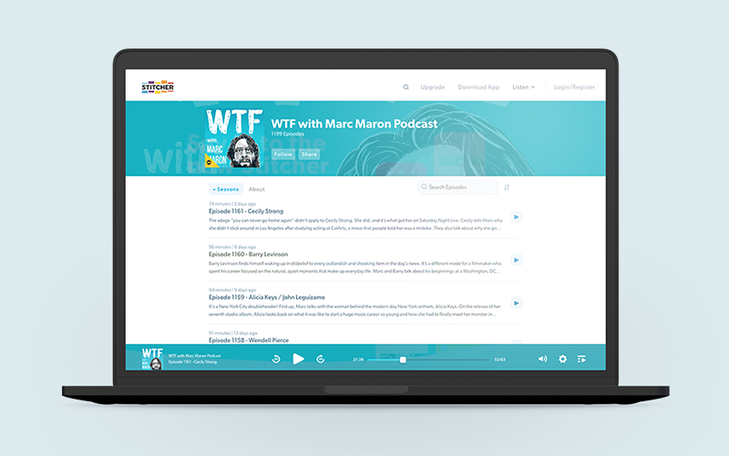 Stitcher web app